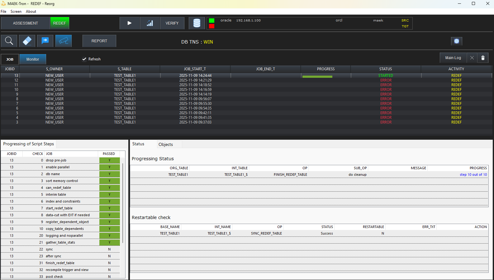 Monitoring